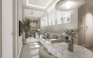 Ático de lujo en Lista: diseño y exclusividad en el Barrio de Salamanca.